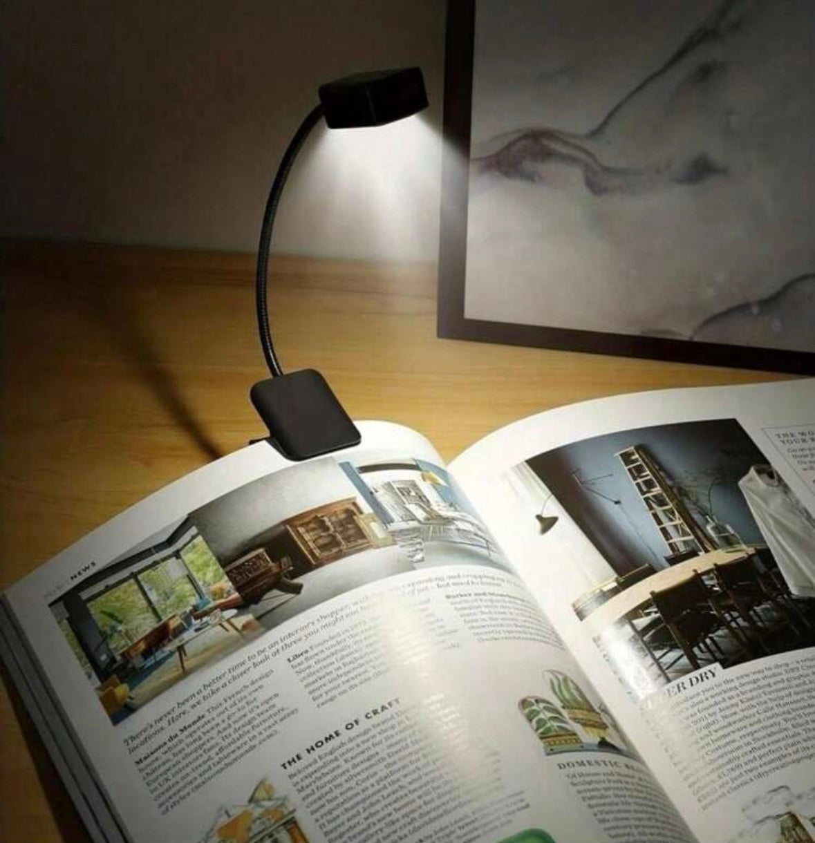Rechargeable book light