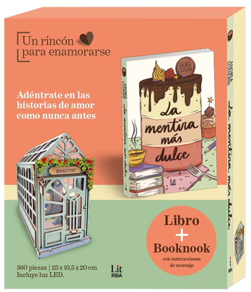 Un rincón para enamorarse: Pack libro + Book nook (RBA Lit - Romántica) cover image
