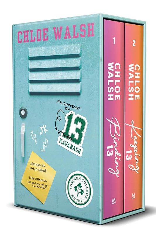 Estuche Los Chicos de Tommen: Binding 13 y Keeping 13 / Boys of Tommen. Boxed Set (CHICOS DE TOMMEN, LOS) (Spanish Edition) cover image